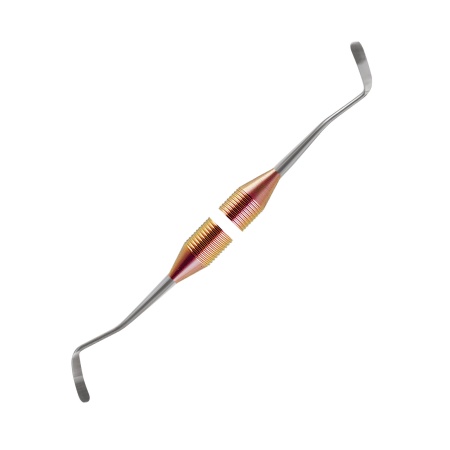 03-15 Гладилка мини двусторонняя изогнутая